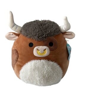 Squishmallows Shep The Bull Plush Toy 11 Inch NWTHugs Authentic Collectible